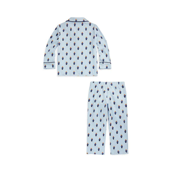 BEAR LS COAT SET  White Elite Blue - Image 3