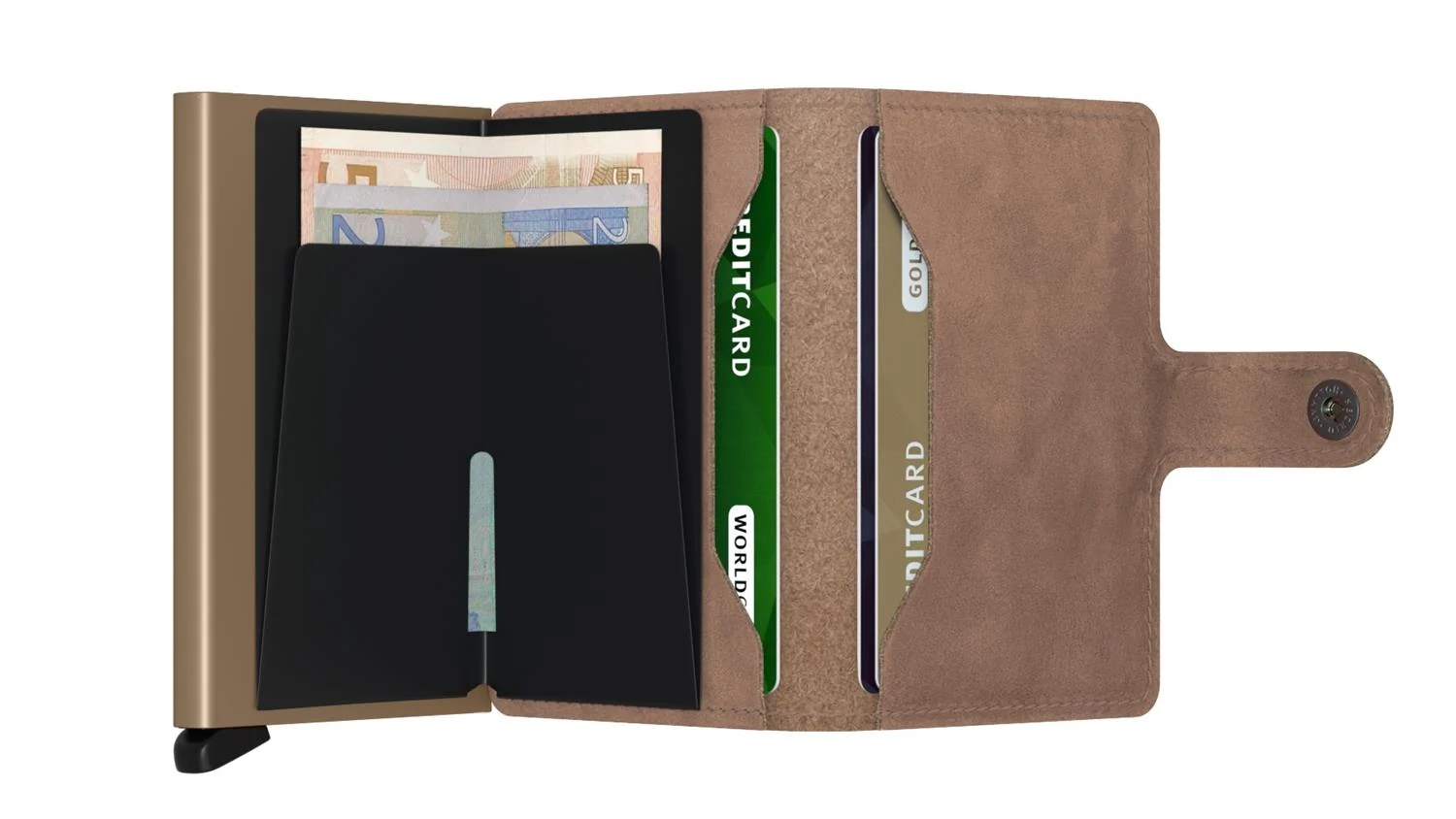 MINIWALLET Vintage Taupe - Image 3